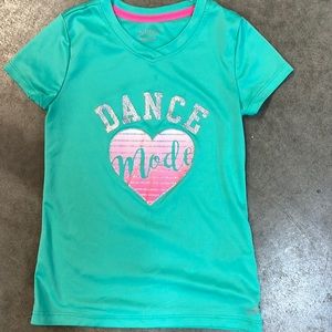Girls BCG Dance Mode polyester shirt size XS